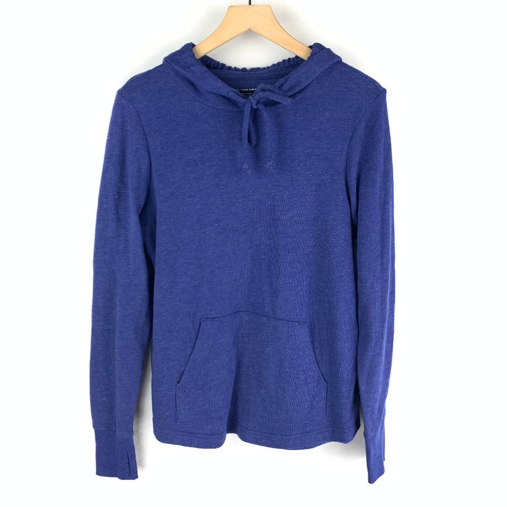 Tek Gear Dry TEK Blue Hooded Sweatshirt Sz M